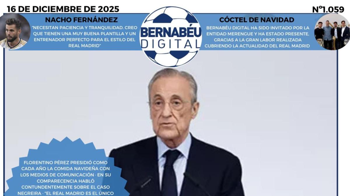 La Portada BD de hoy destaca las últimas declaraciones de Florentino Pérez