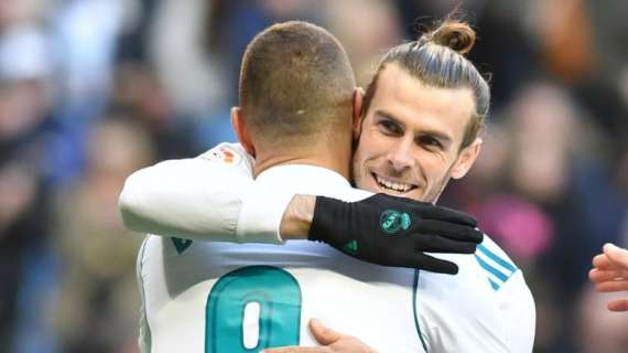 VÍDEO - Benzema y Bale afinan su puntería en Valdebebas de cara al duelo ante el Ahtletic