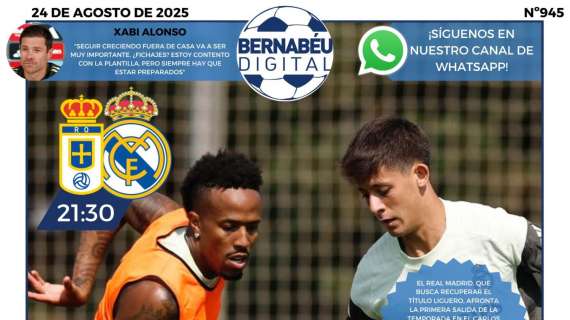 El Oviedo - Real Madrid protagoniza la portada BD