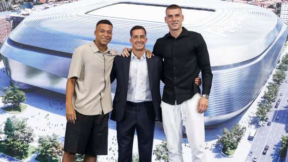 El detallazo de Mbappé y Lunin con Lucas Vázquez en su despedida