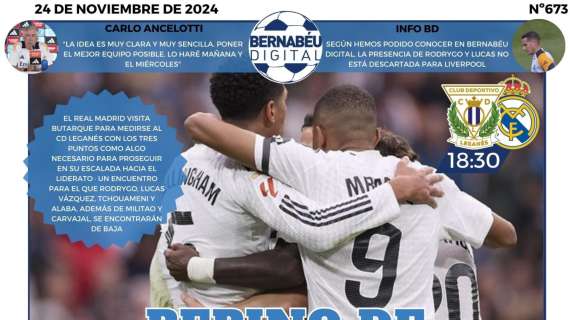 Alexander-Arnold y el derbi contra el Leganés, protagonistas de la portada BD