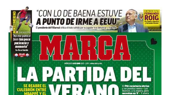 PORTADA | Marca: "La partida del verano"