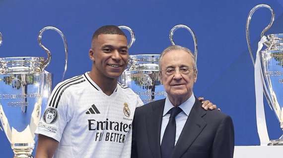 Florentino P&eacute;rez y Mbapp&eacute;