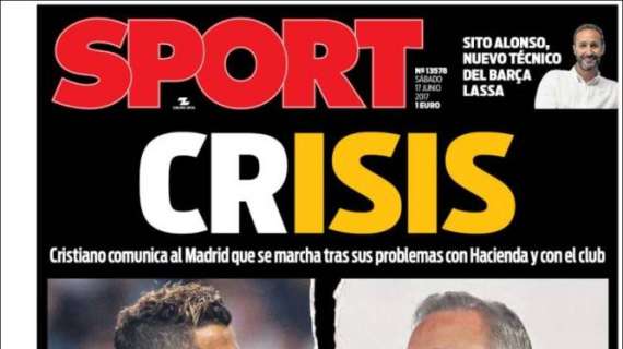 PORTADA - Sport: "CRisis"