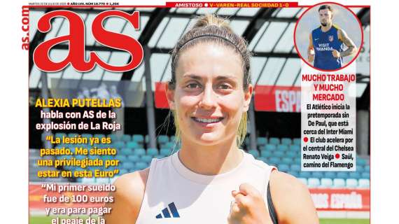 "Gonzalo prioriza el Madrid": el delantero, en la portada de AS