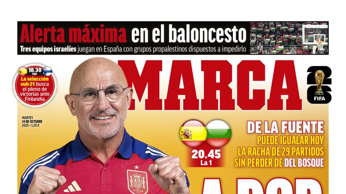 Marca destaca en su portada la nueva situación de Valverde