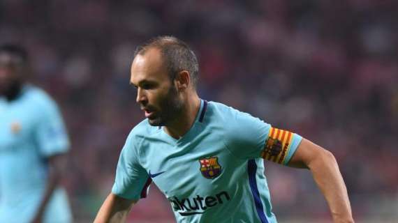 CAMBIO EN EL BARÇA - Se retira Iniesta y entra Semedo