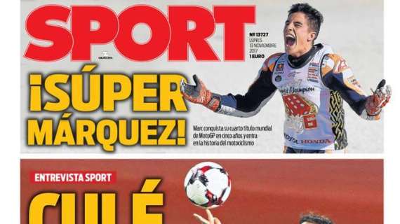 PORTADA - Sport analiza la figura del seleccionador: "Culé Lopetegui"