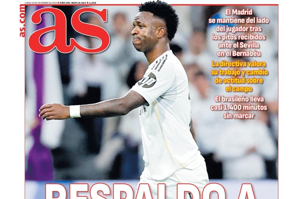 AS abre con "Respaldo a Vinicius"