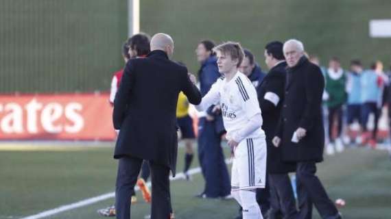 Odegaard, voluntarioso en su estreno