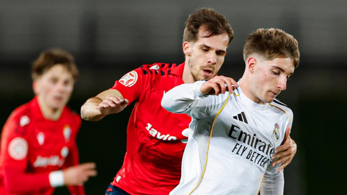 Real Madrid Castilla 1-1 Osasuna B: Un error de Valdepeñas condena al filial