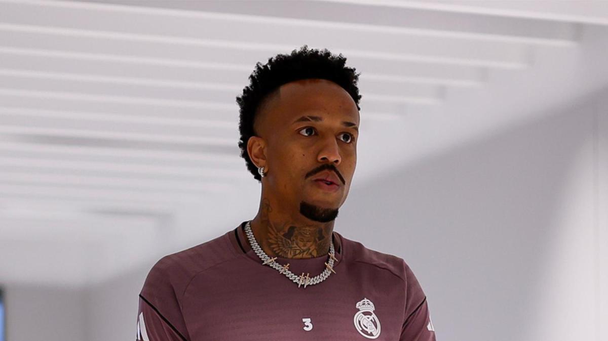 Malas noticias con Militao: nuevamente lesionado en su rodilla