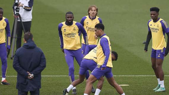 Entrenamiento Real Madrid