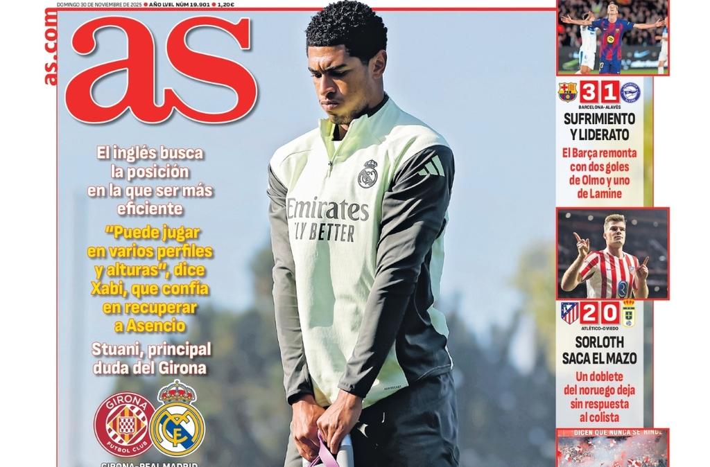 "Solución Bellingham", saca en primera plana el AS