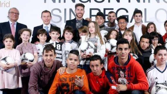 El Madrid presenta la campaña 'En Navidad, ningún niño sin regalo'