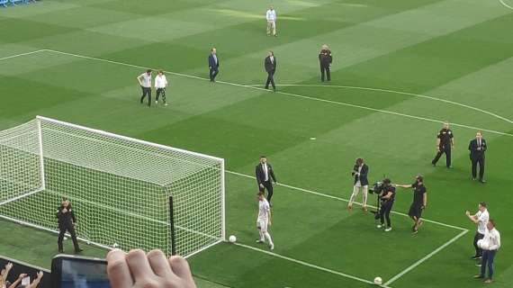 Sólo Cristiano llevó más aficionados al Bernabéu: entre 40.000 y 50.000 madridistas vieron a Hazard