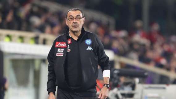 Sarri, enfadado en rueda de prensa: "Si habláis del Madrid me levanto y me voy"