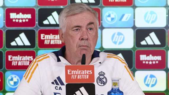 Ancelotti en rueda de prensa