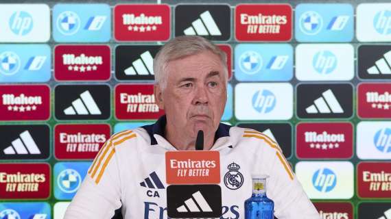 Carlo Ancelotti, en rueda de prensa: "Valverde está bien y podría jugar mañana"