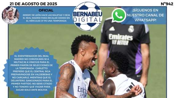 El gesto de Ancelotti con Militao y Vinicius copa la portada BD