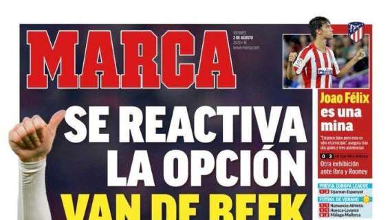 PORTADA - Marca - Se reactiva la opción Van de Beek