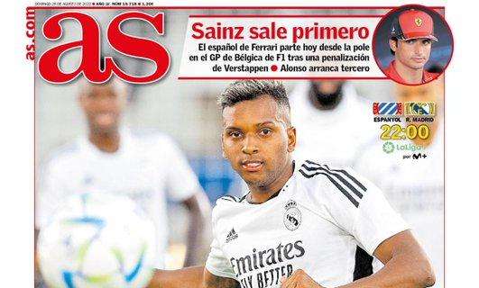 PORTADA | As: "Más galones para Rodrygo"