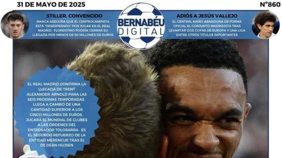 El fichaje de Alexander-Arnold por el Real Madrid, en la Portada BD