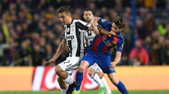 Al descanso, el Barcelona no pasa del empate a cero ante la Juventus