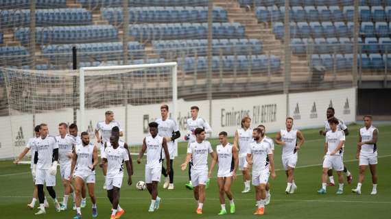 Real Madrid entrenamiento 
