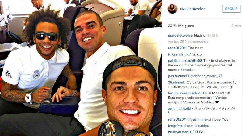 Marcelo anuncia la llegada a Madrid