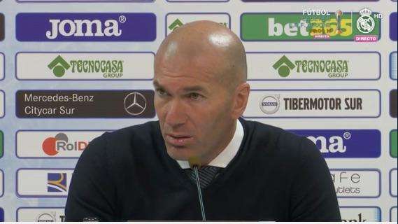 Zidane: "¿Lunin o Courtois? Veremos cómo lo manejamos. Mbappé..."