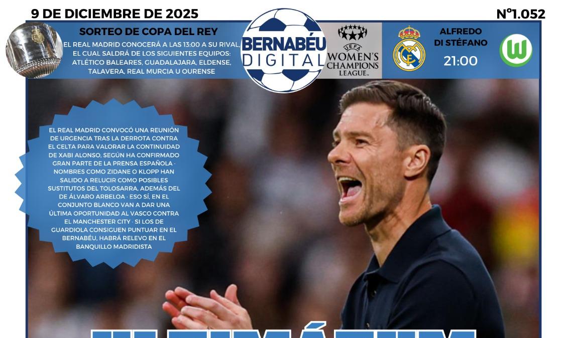 La lesión de Militao y el ultimátum a Xabi protagonizan la portada BD