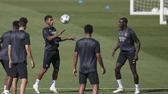 Entrenamiento del Real Madrid