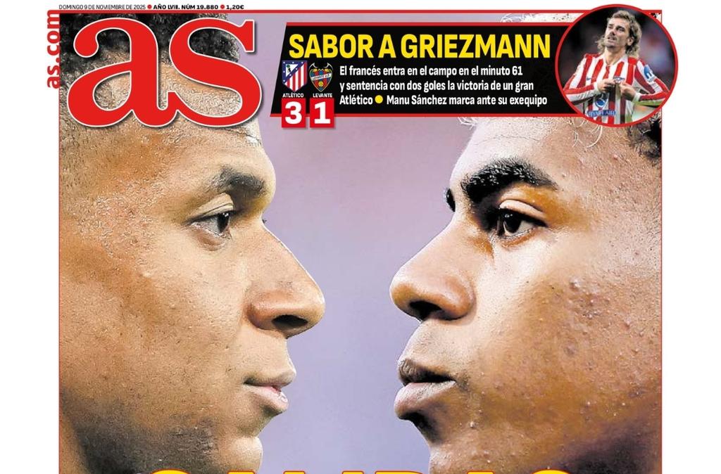 "Salidas de alto riesgo", titula el diario AS en su portada