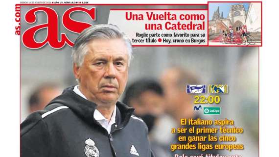 PORTADA | As: "Repóker de Ancelotti" 