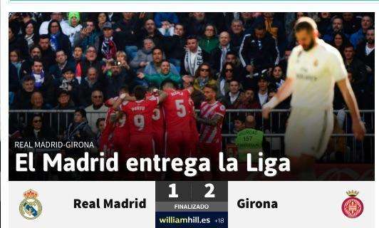 As lo tiene claro: "El Madrid entrega la Liga en una segunda parte desastrosa"