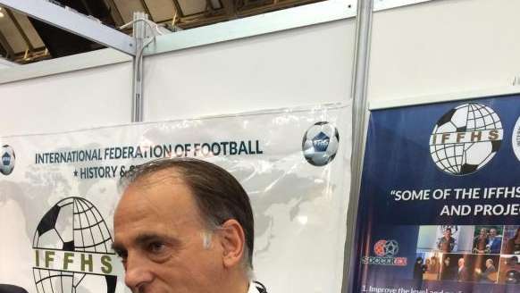 Tebas: "Sin Cristiano y Messi, nuestros derechos televisivos no valen lo mismo"