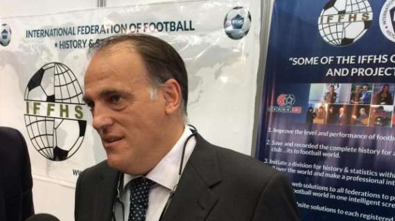 Tebas sobre la posible sanción al PSG: "Soy pesimista, no veo que la UEFA vaya a acometer el problema cómo debe hacerse"