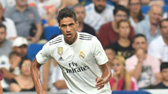 PARTE MÉDICO - Varane sufre una lesión muscular en el aductor largo de su pierna derecha