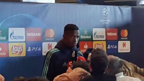 Vinícius: "Todo el estadio sabe que Gabriel Jesús ha empujado a Ramos"