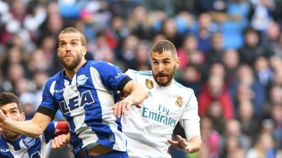 Alavés 1-2 Real Madrid, final: los blancos trasladan la presión al Metropolitano