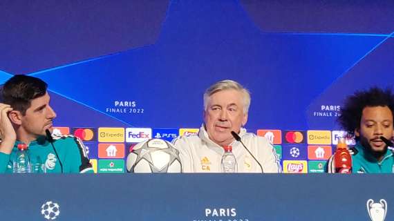 Ancelotti, Marcelo y Courtois, en directo en rueda de prensa: "Veo menos preocupación ahora que en Lisboa"