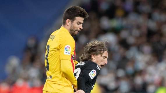 Piqu&eacute; y Modric, cl&aacute;sico