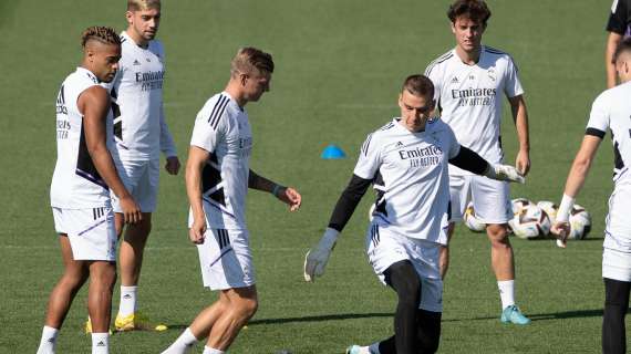 Entrenamiento Real Madrid