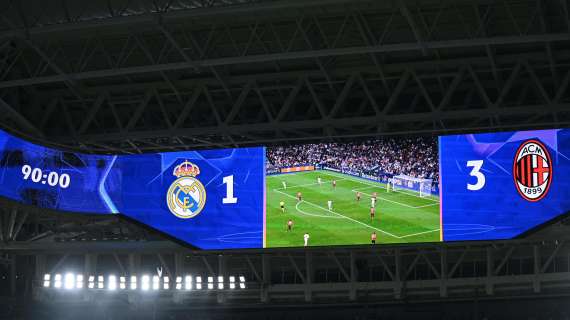 Real Madrid 1-3 AC Milan