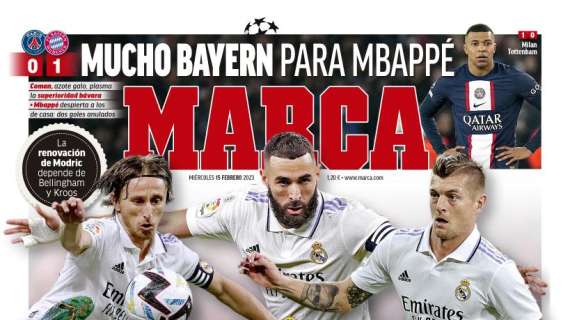 PORTADA | Marca, Ancelotti: "Las leyendas se tienen que quedar en el Madrid"