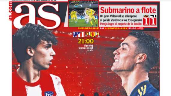 PORTADA | AS con Cristiano y Joao Félix: "Pelea de gallos"