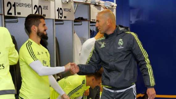 La petición de Zidane a Isco