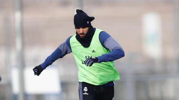 FOTO - Benzema a toda pastilla: "¡Entrenamientos para la semana sevillana!"