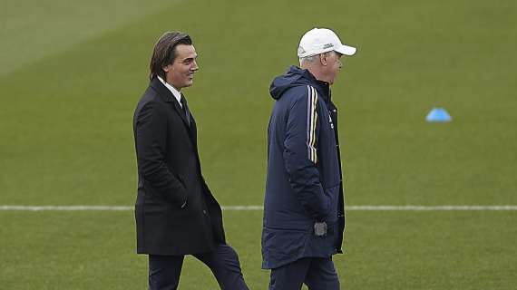 Montella y Ancelotti